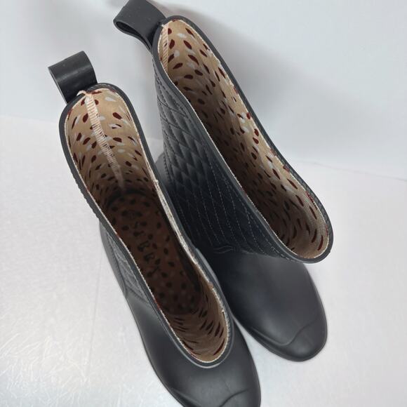 Serra Ladies Spring Rain Boots | Black | 10 - Picture 5 of 10